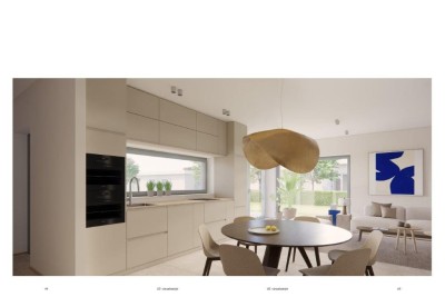 Poreč, okolí, Přízemní dům s bazénem na klidné lokaci, 5 km od moře