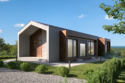 Poreč, okolica, Dizajnerska vila s bazenom, 13 km od morja