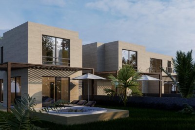 Poreč, okolí, Řadový dům se dvěma ložnicemi, 12 km od moře