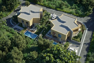 Novigrad, okolí, Dvojdomek s pozemkem na klidné lokalitě