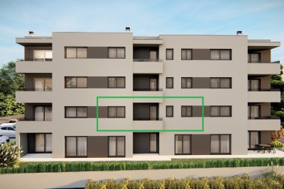 Poreč, surroundings, Apartment on the 1st floor of a new building with 1 bedroom, 3 km from the sea