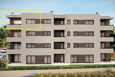 Poreč, Surrounding Area, Apartment on the 3rd Floor of a New Building with 2 Bedrooms, 3 km from the Sea