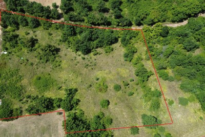 Poreč, Tar - EKSKLUZIVA AGENCJI - Działka budowlana z widokiem na morze, 3 km od morza