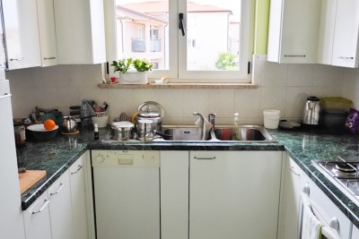 Poreč, širši center, Dvoetažni prostoren stan, 500 m od morja