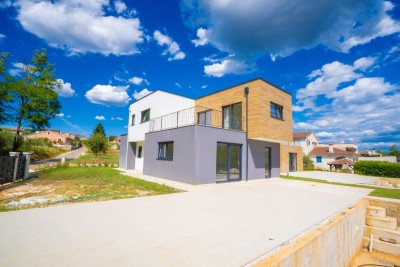 Poreč, dintorni, Moderna doppia casa con piscina, 10 km dal mare