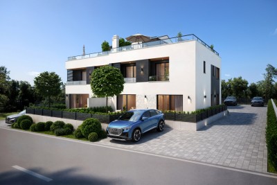 Poreč, Luxury House at the End of the Row in a Sought-After Location 2 km from the Sea