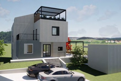 Poreč, dintorni, Villa di lusso con vista mare, 8 km dal mare