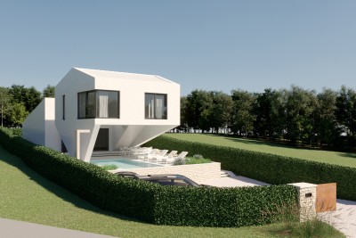 Moderna arhitektonska vila s bazenom, Sveti Petar u Šumi