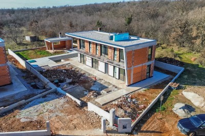 Poreč, okolica, moderna, luksuzna vila s bazenom, 12 km od morja