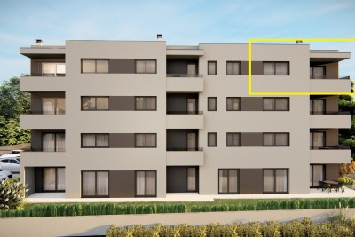 Poreč, Surroundings, Apartment on the 3rd Floor of New Construction with 2 Bedrooms, 3 km from the Sea