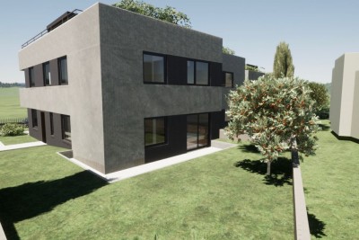 Poreč, Uža Umgebung, Luxuriöse Wohnung im Erdgeschoss mit Garten, 1500 m vom Meer entfernt