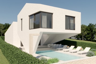 Moderna arhitektonska vila s bazenom, Sveti Petar u Šumi