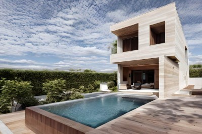 Pula, okolica, Moderna samostojeća vila na odličnoj lokaciji, 2 km od mora