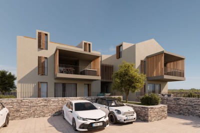 Poreč, Višnjan, Građevinsko zemljište za gradnju 8 stanova, 15 km od mora