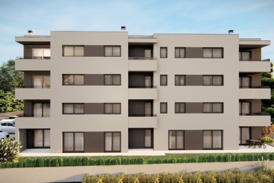 Poreč, Surrounding Area, Apartment on the 3rd Floor of a New Building with 2 Bedrooms, 3 km from the Sea