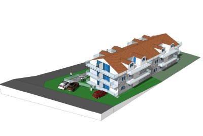 Poreč, Building land for the construction of a duplex 2 km from the sea