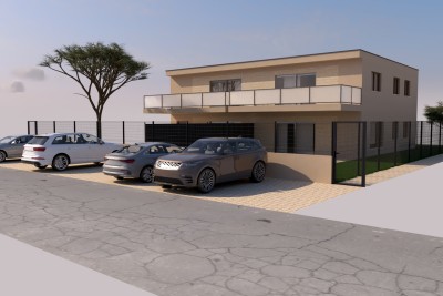 Poreč, Umgebung, Erdgeschosswohnung mit zwei Schlafzimmern und Garten, 2 km vom Meer entfernt