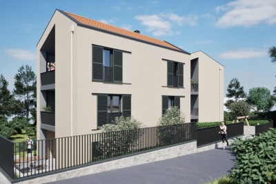 Poreč, Baderna, okolica, Građevnisko zemljište s građevinskom dozvolom za 8 stanova